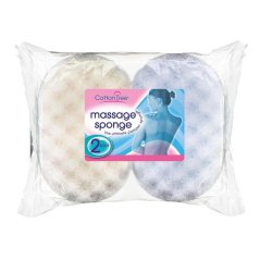 Cotton Tree kúpeľová masážna špongia 2ks