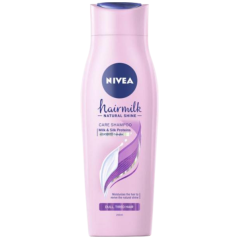 Nivea Hairmilk Natural Shine pečující šampon, 250 ml