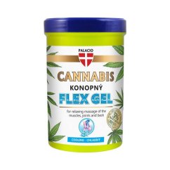 PALACIO Konopný masážní Flex gel, chladivý 380 ml