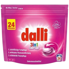 Dalli prací tablety Color 3v1, 24 ks