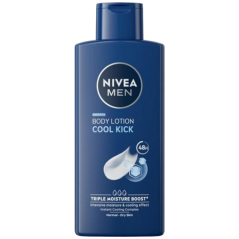 Nivea Men Cool Kick tělové mléko s pumpičkou pro muže 400 ml