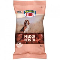 Perfecto Dog masové srdiečka 150 g