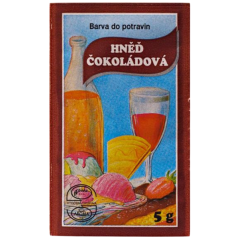 Aroco práškové potravinářské barvivo, hnědá čokoláda, 5 g