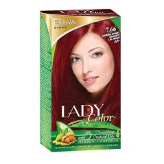 Barva na vlasy LADY in Color, 7.66 Granátová