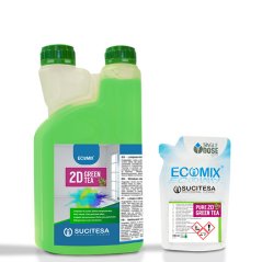 SUCITESA ECOMIX PURE 2D GREEN TEA, s BIO Alkoholem, zelený čaj, bal.:12sáčků,100ml=1L