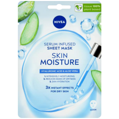 Nivea Skin Moisture hydratační textilní maska, 1 ks