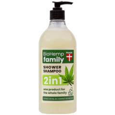 PALACIO 2v1 BioHemp sprchový šampon pro celou rodinu, 750 ml