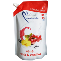 Miléne Rybíz a vanilka tekuté mýdlo, náplň, 1 l
