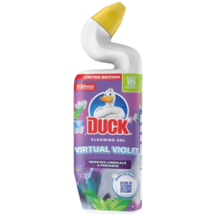 Duck WC čistič gel Virtual Violet, 750 ml