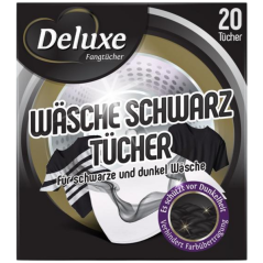 Deluxe Wasche Schwarz Tucher 20ks - utierky proti zafarbeniu čierneho prádla
