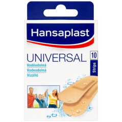 Hansaplast Universal vodoodolná náplasť, 10 ks