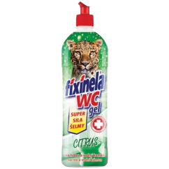 Fixinela Citrus Wc gel síla šelmy, WC čistič, 750 ml