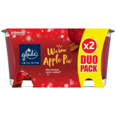 Glade sviečka vonná Warm Apple Pie, 2× 112 g