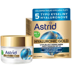 Astrid  Hyaluronic Gold denný pleťový krém 50 ml