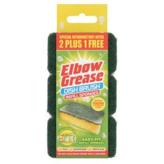 Elbow Grease náhradní houbičky na držák 3ks