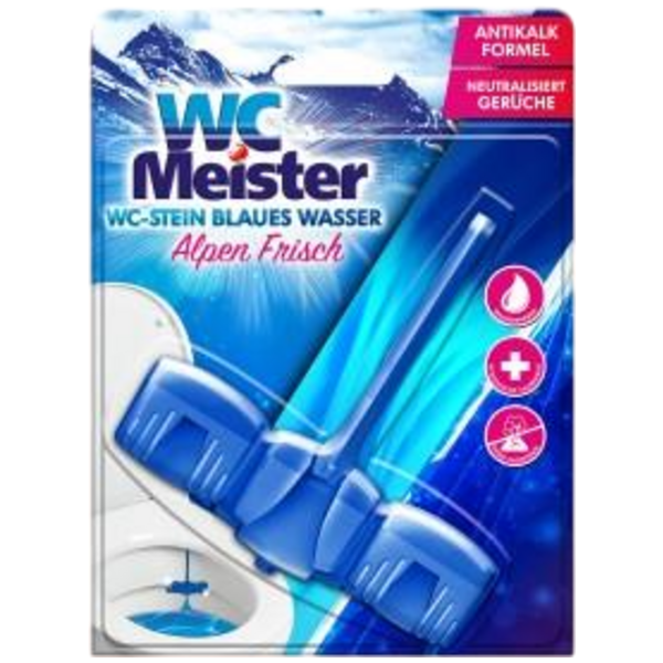 WC Meister závěska do WC 45g barvící - Alpen Frisch