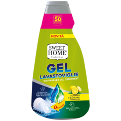 Prostriedok na umývanie riadu Sweet Home gél do umývačky - Citrón 1000 ml