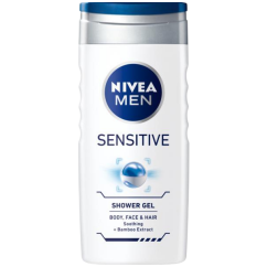 Nivea Men Sensitive sprchový gel, 250 ml
