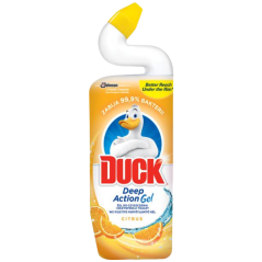 Duck 5v1 Citrus Wc tekutý čistič s citrusovou vůní, 750 ml