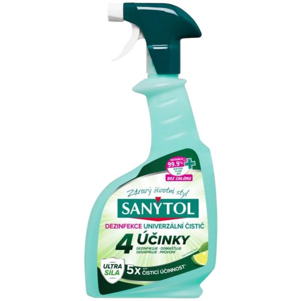 Dezinfekce univerzální čistič sprej 4 účinky, 500 ml