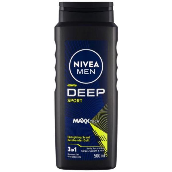 Nivea Sprchový gel Men Deep Sport 500ml