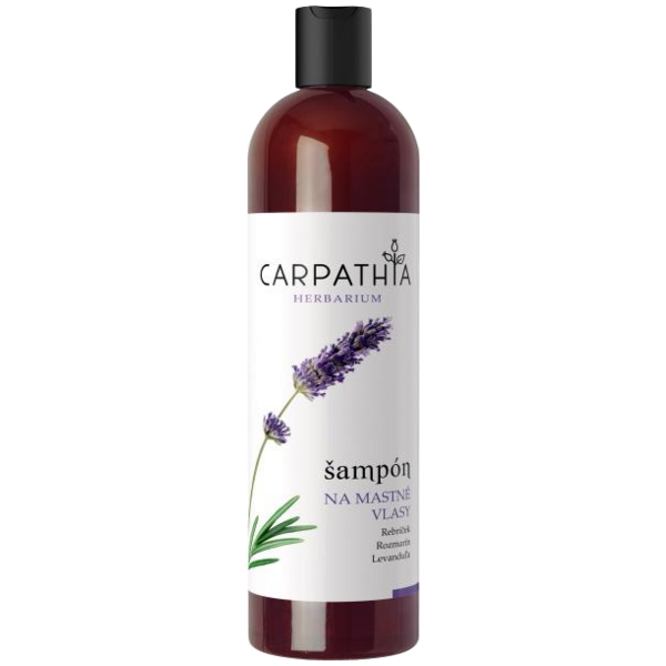 CARPATHIA Herbarium šampón na mastné vlasy 350 ml