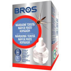 Bros Elektrický odpařovač proti komárům náhradní náplň, 40 ml