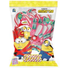 Candy cane vianočné lízátka Minoni 4ks
