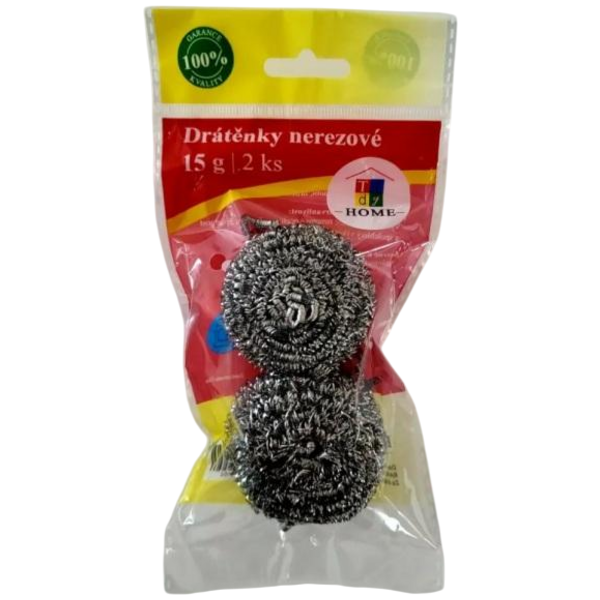 Tidy Home drátěnka nerezová 15 g, 2 ks