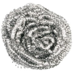 Spokar nerezová drátěnka, 2 ks