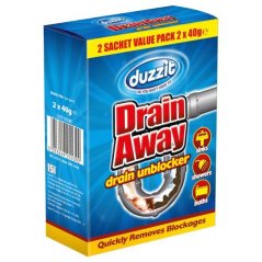 Duzzit Čistič odpadov v prášku 2x40g