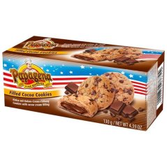 Papagena Sušienky s kúskami čokolády plnené čokoládovým krémom 130g