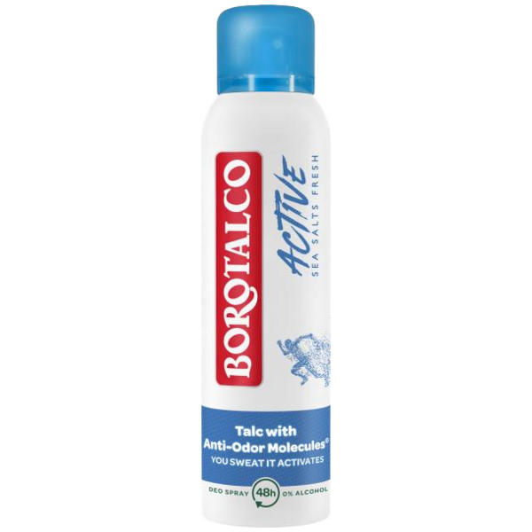 Borotalco Active Sea Salts Fresh deodorant, 150 ml Borotalco Active Sea Salts Fresh deodorant, 150 ml