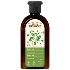 Green Pharmacy šampon proti lupům s břízou a ricinovým olejem 350 ml