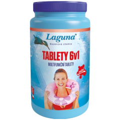 Laguna 6 v 1 Mini multifunkčné tablety pre celosezónnu údržbu vody v bazéne, 1 kg