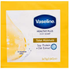 Vaseline mýdlo Total Moisture, 3x 75 g