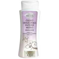 Čistící odličovací pleťové mléko EXCLUSIVE Q10, 255 ml