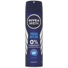 Nivea Men Fresh Active antiperspirant bez hliníku, 150 ml