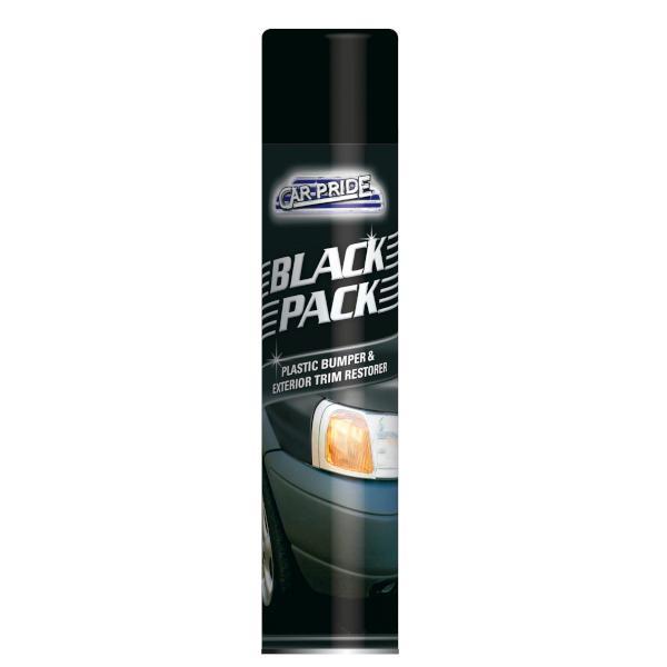 Car Pride Black Pack sprej na obnovu vonkajších plastov vozidla 300 ml