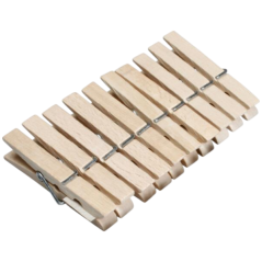 Spokar dřevěné kolíčky na prádlo, 20 ks v balení