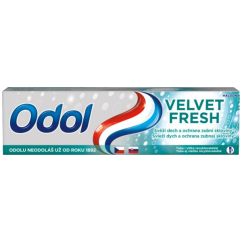 Odol Velvet Fresh zubní pasta s fluoridem, 75 ml