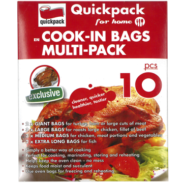 Vrecká na pečenie a marinovanie - Krajina pôvodu - Anglicko