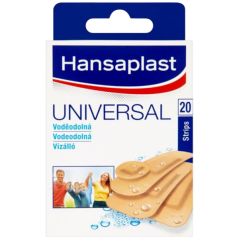 Hansaplast Universal vodoodolná náplasť, 20 ks