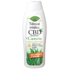 Tělové mléko CBD Kanabidiol 500 ml