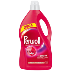 Perwoll prací gél Mega Renew Color 75 praní, 3750 ml