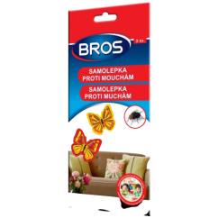 Bros samolepky proti mouchám, mucholapka, 2 ks