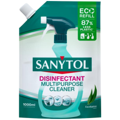 Sanytol náplň dezinfekční univerzální čisticí prostředek, eukalyptus 1 l