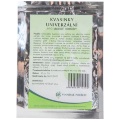 Privos vinné kvasinky univerzálne, pre modré odrody, 10 g