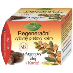 Regeneračný výživný pleťový krém ARGANOVÝ OLEJ + KARITÉ 51 ml