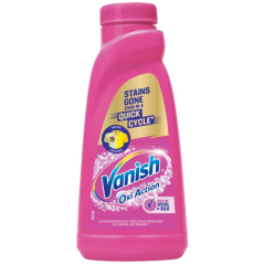 Vanish Oxi Action gélový odstraňovač škvŕn ružový, 500 ml